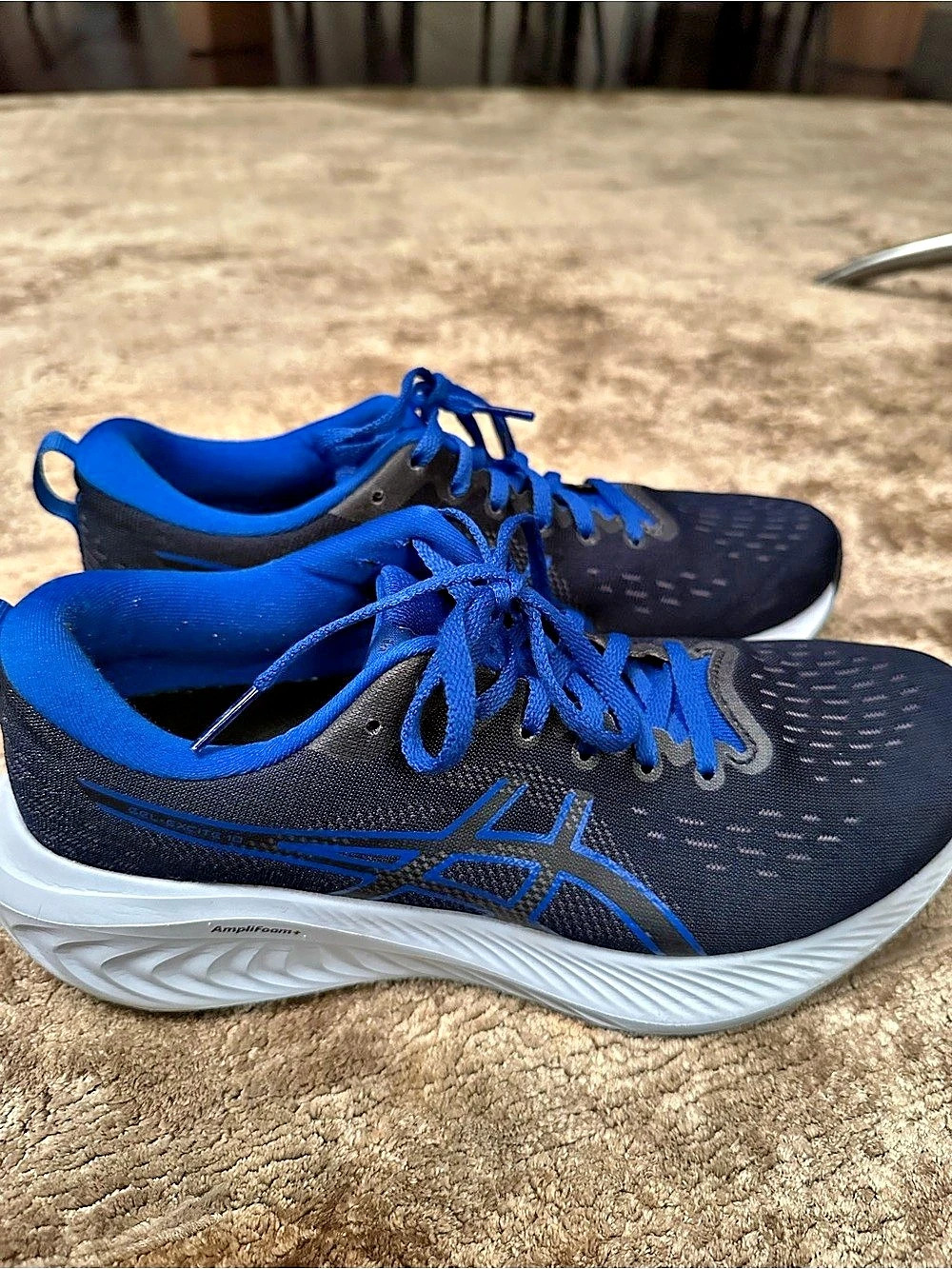 ASICS Gel-Cumulus 25 mens Athletic Shoes Blue & Black US 8.5